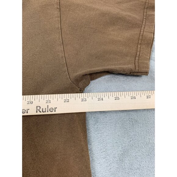 Carbron Mens XL Brown Wingman Shirt Taking one for the team Courage Loyalty - Picture 4 of 12